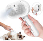 Velmora pet grooming brush with deshedding bristles for dogs and cats